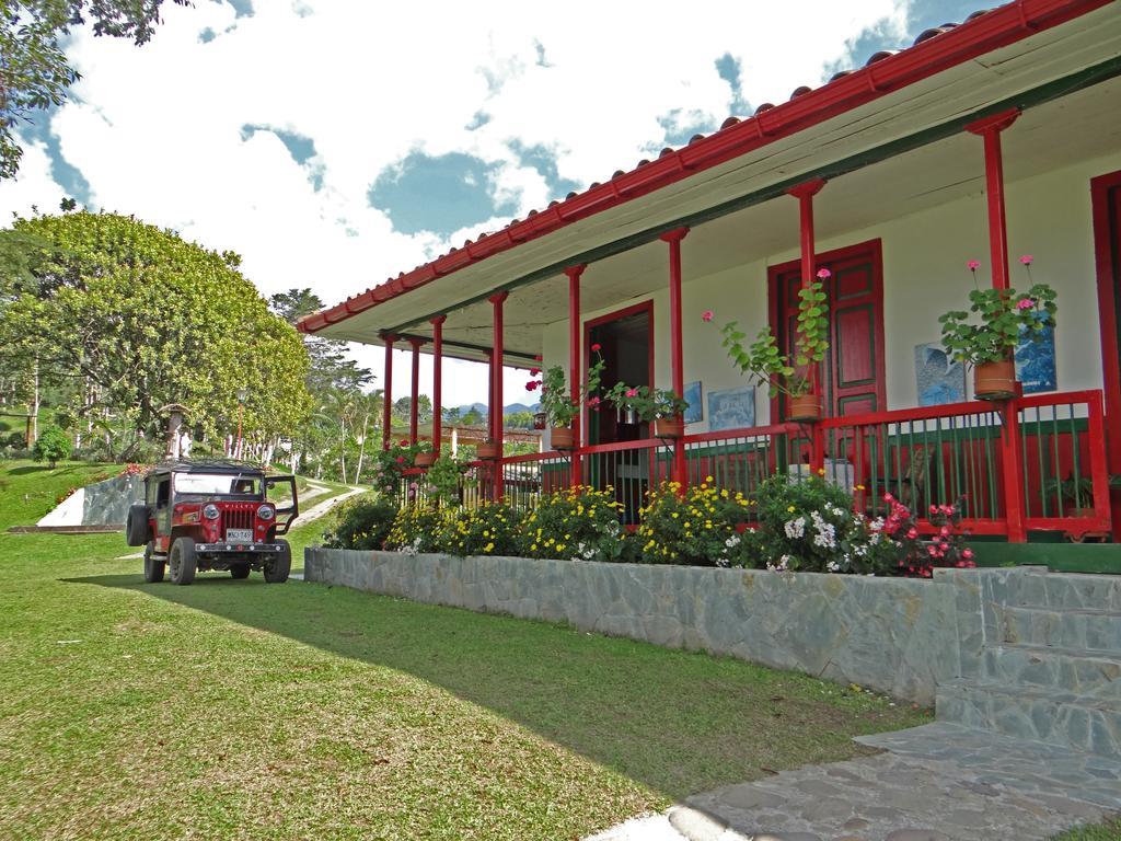 Hotel Finca El Ocaso Salento Exterior foto